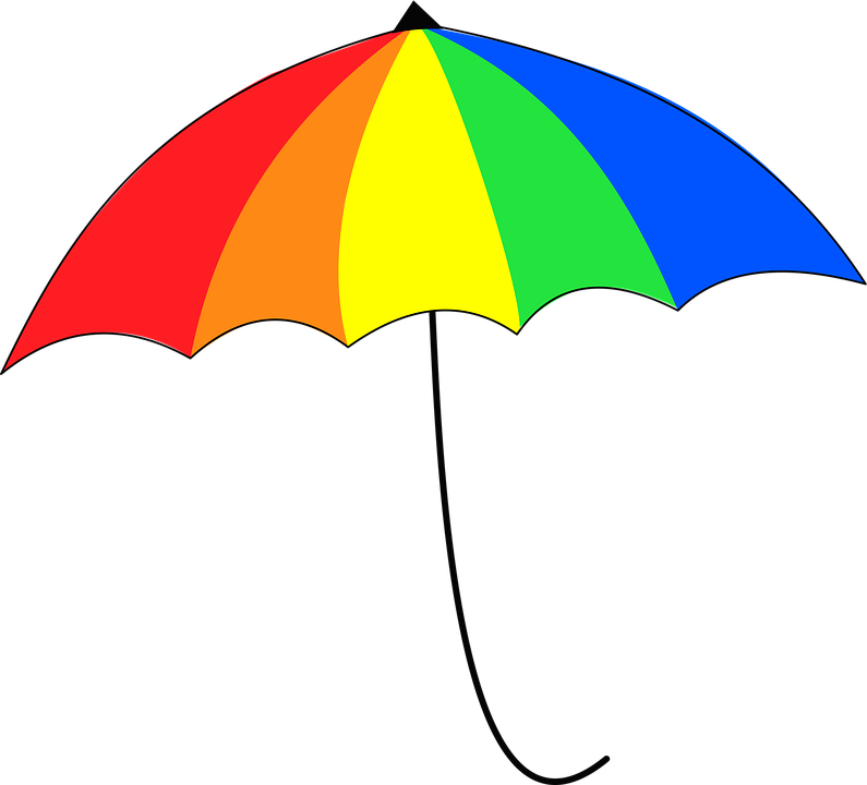 Umbrella Colorful Rainbow - Umbrella Colorful Rainbow (795x720)