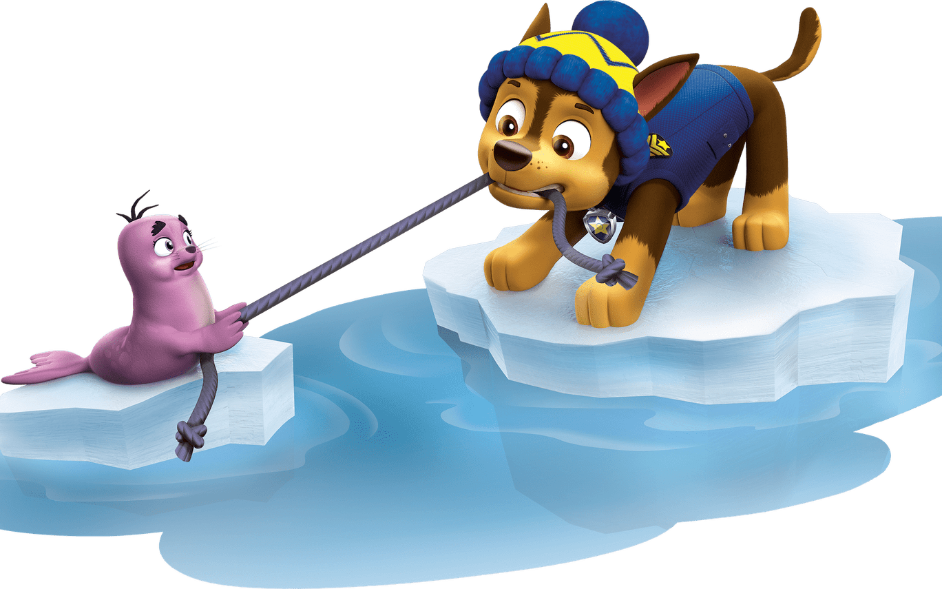 Chase Having Fun Paw Patrol Clipart Png - Chase Having Fun Paw Patrol Clipart Png (1368x855)