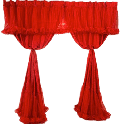 Indian Style Red Curtains - Indian Style Red Curtains (400x400)