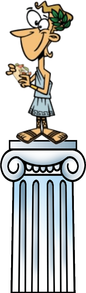 Banner Free Download Greece Clipart Greek Guy - Banner Free Download Greece Clipart Greek Guy (593x1182)