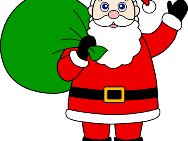 Tropical Clipart Santa Claus - Tropical Clipart Santa Claus (640x480)