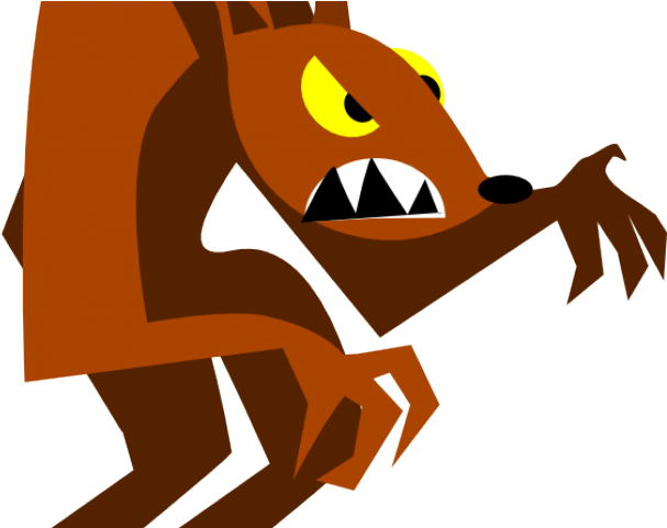 Werewolf Clipart Cartoon - Werewolf Clipart Cartoon (640x480)