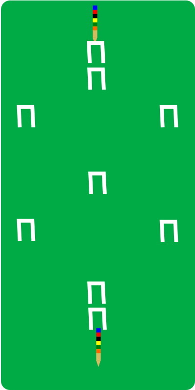 Clipart - Croquet Court - Clipart - Croquet Court (800x800)