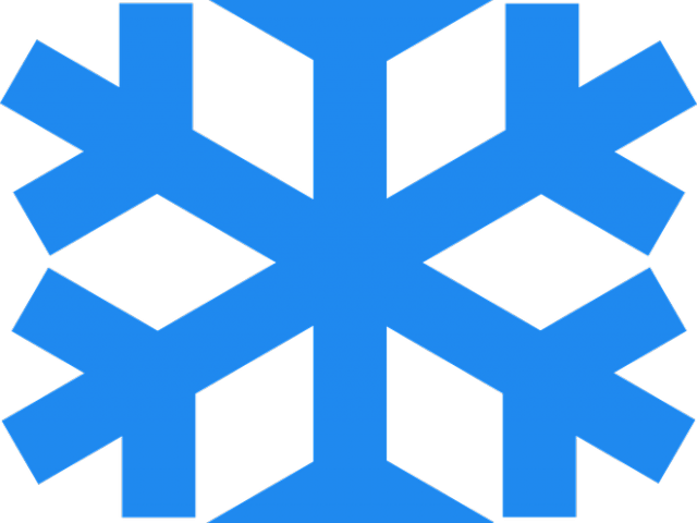 Snowflakes Clipart Solid - Snowflakes Clipart Solid (640x480)