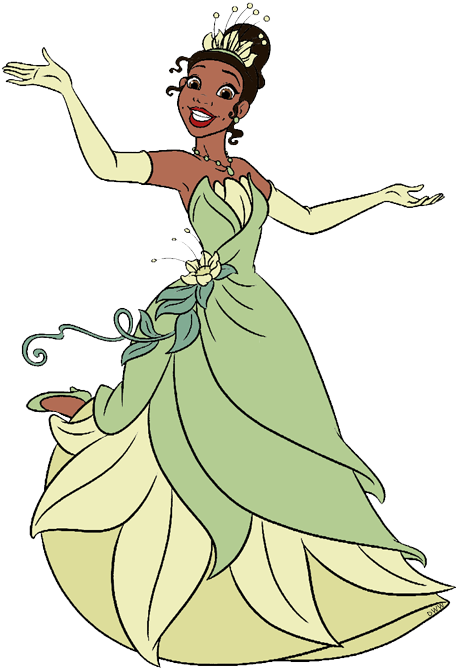 Tiana Clip Art From The Princess And The Frog - Tiana Clip Art From The Princess And The Frog (459x671)