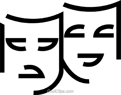 Drama Clip Art - Drama Clip Art (480x376)