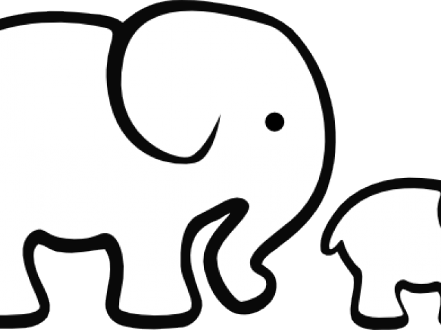 Elephant Clipart Easy - Elephant Clipart Easy (640x480)