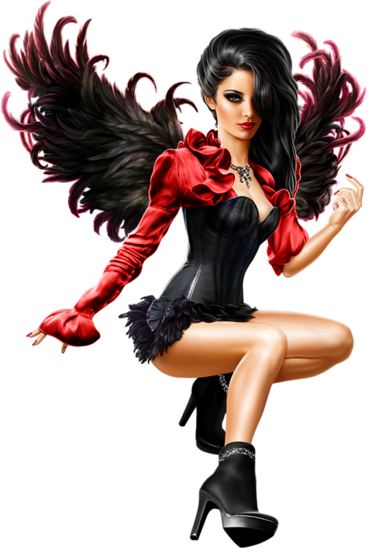 Clipart Woman Vampire - Clipart Woman Vampire (537x800)