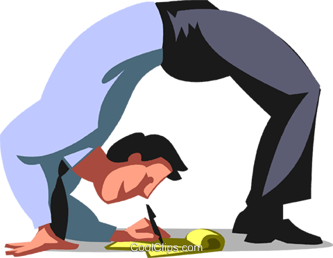 Businessman Bending Over Backwards Royalty Free Vector - Businessman Bending Over Backwards Royalty Free Vector (480x372)
