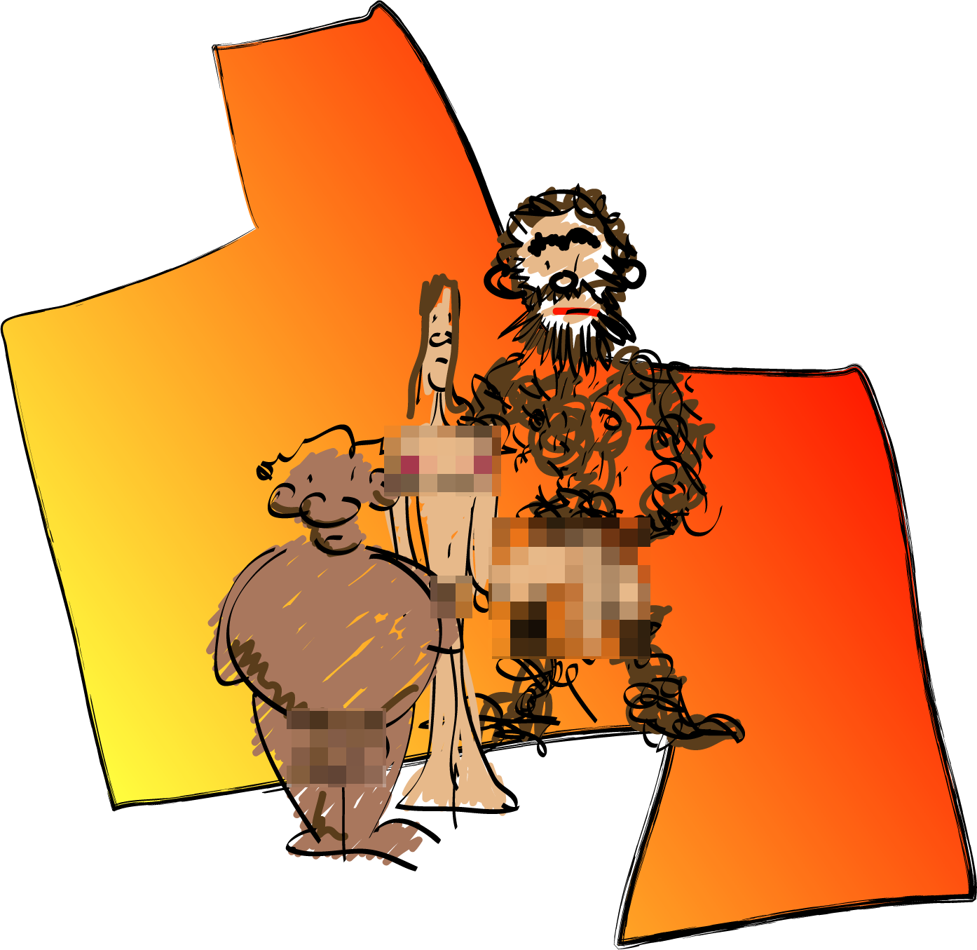 And I Fail To See How A Bunch Of Naked/semi Naked People - And I Fail To See How A Bunch Of Naked/semi Naked People (1394x1355)