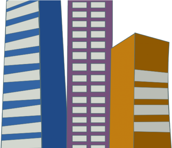 Skyscraper Clipart Cartoon - Skyscraper Clipart Cartoon (640x480)