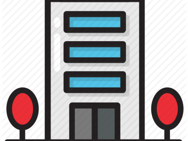 Skyscraper Clipart Office Block - Skyscraper Clipart Office Block (640x480)