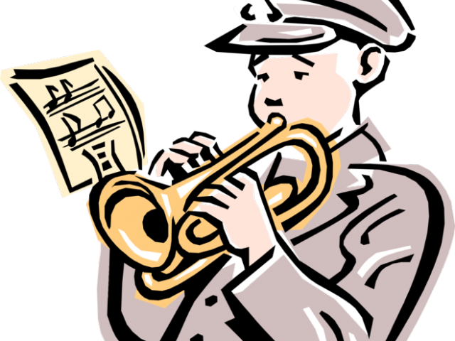 Musician Clipart Trumpet Player - Musician Clipart Trumpet Player (640x480)