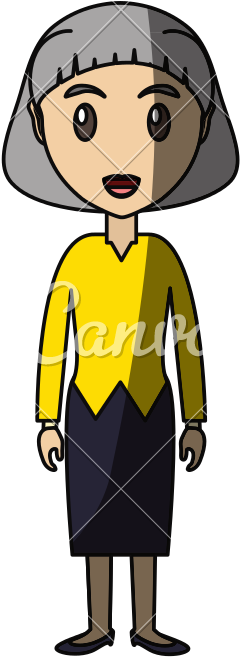 Adult Woman Cartoon Icon - Adult Woman Cartoon Icon (800x800)