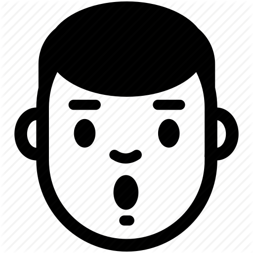 Wow Clipart Surprised Face - Wow Clipart Surprised Face (512x512)