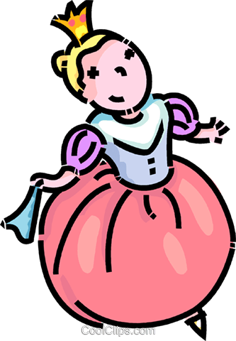 Girl In A Formal Costume Royalty Free Vector Clip Art - Girl In A Formal Costume Royalty Free Vector Clip Art (333x480)