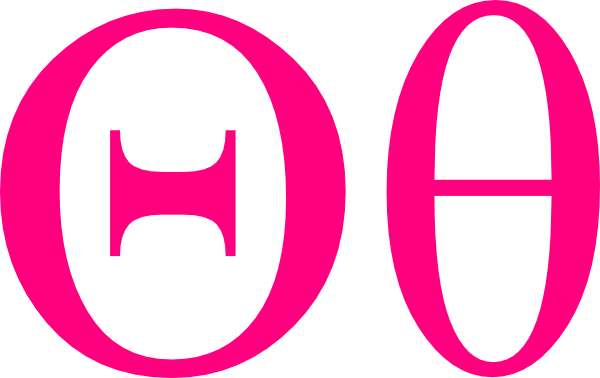 Pink Theta Clip Art At Vector Clip Art Online Png Delta - Pink Theta Clip Art At Vector Clip Art Online Png Delta (600x378)