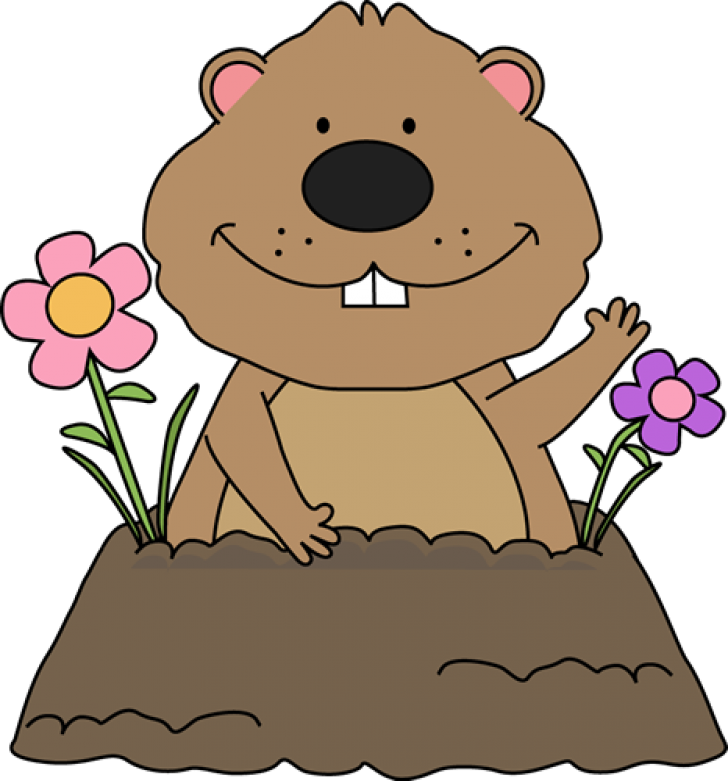 Permalink To Clipart Groundhog - Permalink To Clipart Groundhog (728x781)