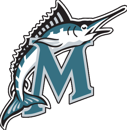 Marlins Logo Cliparts - Marlins Logo Cliparts (416x426)