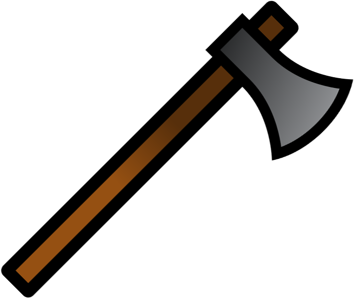 Ax Clipart Wood Axe - Ax Clipart Wood Axe (789x789)