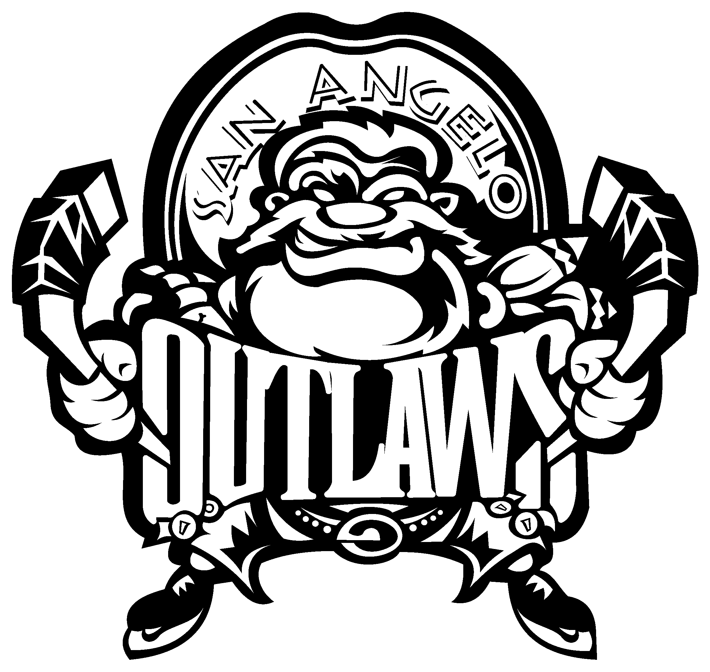 San Angelo Outlaws Logo Png Transparent Svg - San Angelo Outlaws Logo Png Transparent Svg (2400x2400)