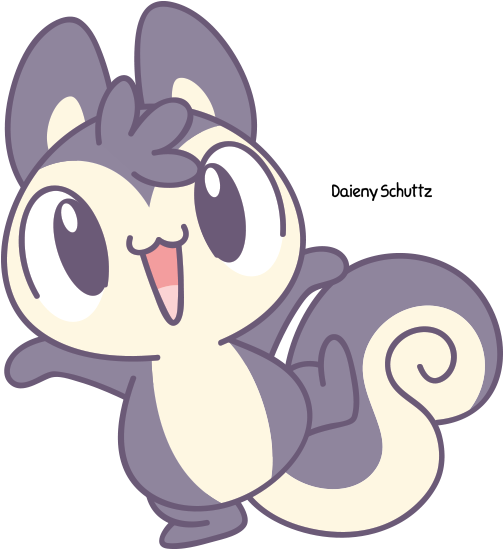 Chipmunk Clipart Chibi - Chipmunk Clipart Chibi (600x600)