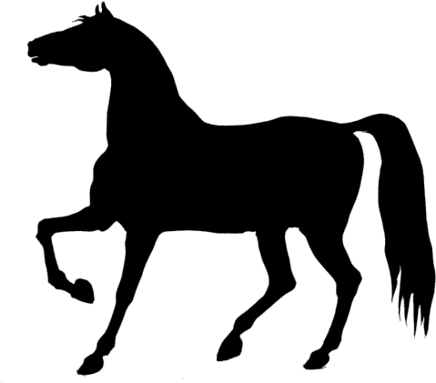 Mustang Horse Cliparts - Mustang Horse Cliparts (500x428)