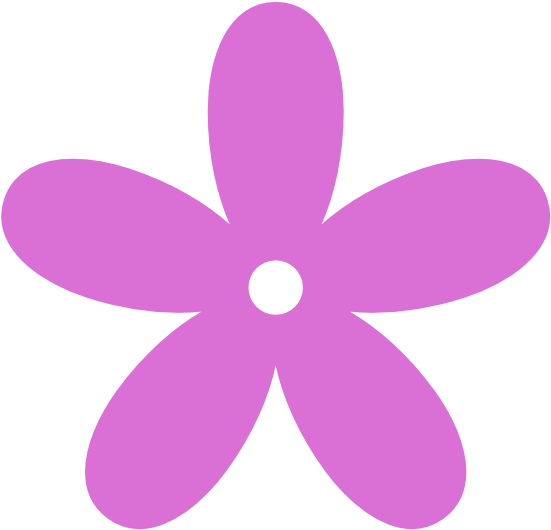 Orchid Flower Clip Art - Orchid Flower Clip Art (551x530)