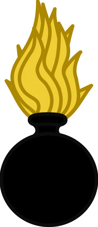 Grenade Clipart Pixel - Grenade Clipart Pixel (332x767)