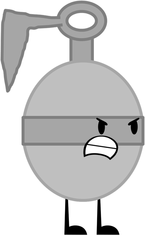 Grenade Clipart Bfdi - Grenade Clipart Bfdi (482x778)