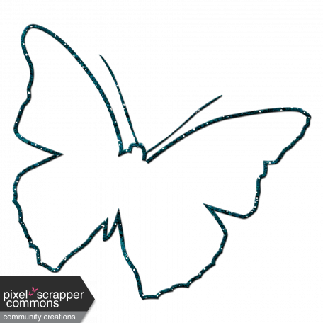Butterfly Clipart Doodle - Butterfly Clipart Doodle (456x456)