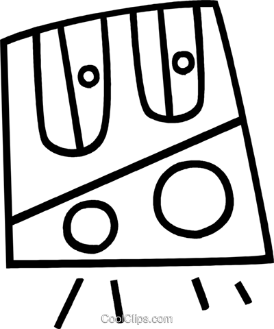 Pencil Sharpeners Royalty Free Vector Clip Art Illustration - Pencil Sharpeners Royalty Free Vector Clip Art Illustration (400x480)