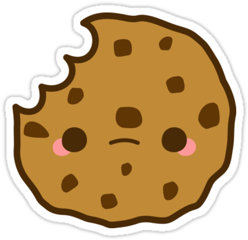 "cute Yummy Biscuit-cookie" Stickers By Peppermintpopuk - "cute Yummy Biscuit-cookie" Stickers By Peppermintpopuk (375x360)