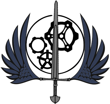 Fancy Brotherhood Of Steel Logo By Numbers626 - Fancy Brotherhood Of Steel Logo By Numbers626 (393x393)