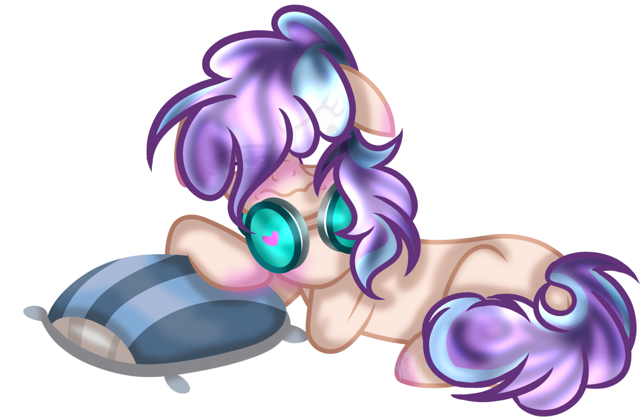 Macaroonburst, Blushing, Earth Pony, Female, Headphones, - Macaroonburst, Blushing, Earth Pony, Female, Headphones, (1280x846)