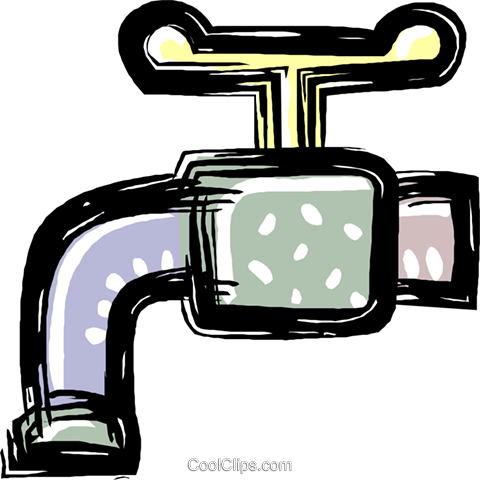 Faucets Royalty Free Vector Clip Art Illustration - Faucets Royalty Free Vector Clip Art Illustration (480x480)