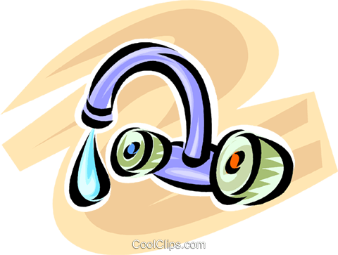 Faucets Royalty Free Vector Clip Art Illustration - Faucets Royalty Free Vector Clip Art Illustration (480x363)