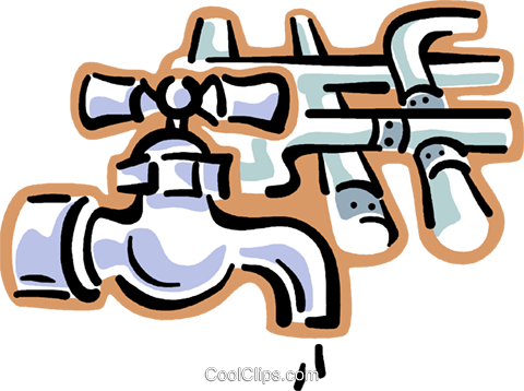Faucets Royalty Free Vector Clip Art Illustration - Faucets Royalty Free Vector Clip Art Illustration (480x358)