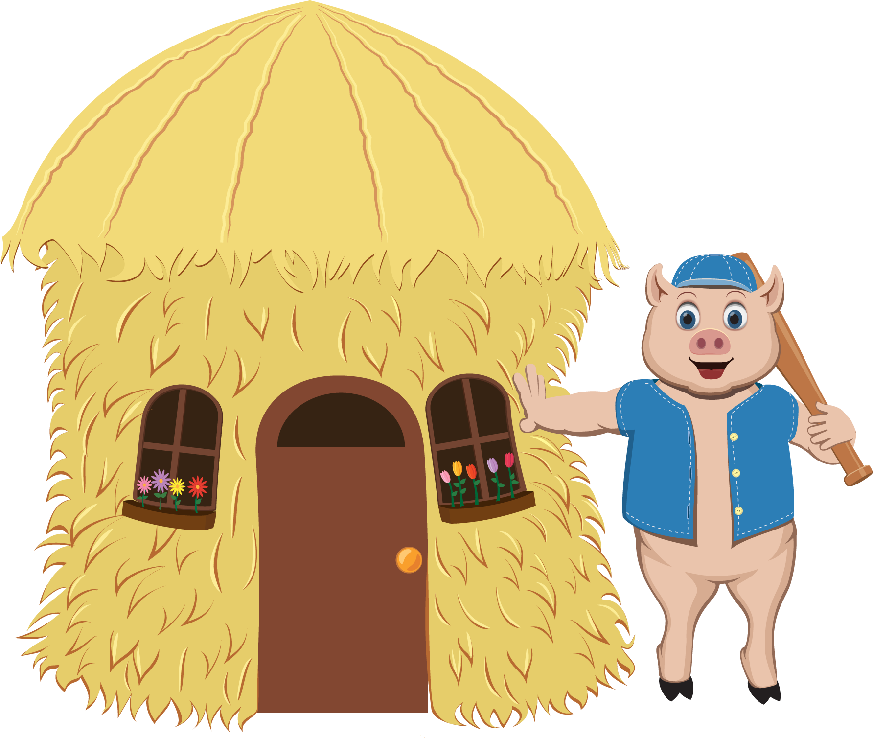 Pigs Illustration By - Pigs Illustration By (1892x1600)