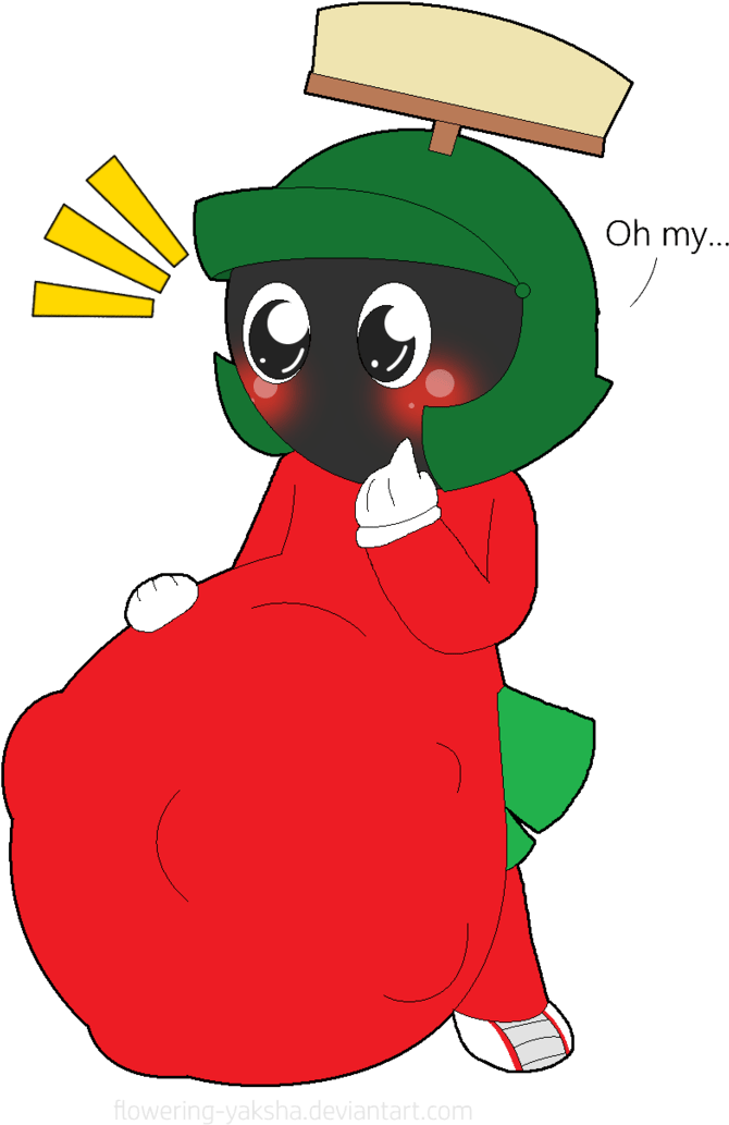 Looney Tunes Marvin The Martian Deviantart - Looney Tunes Marvin The Martian Deviantart (800x1059)