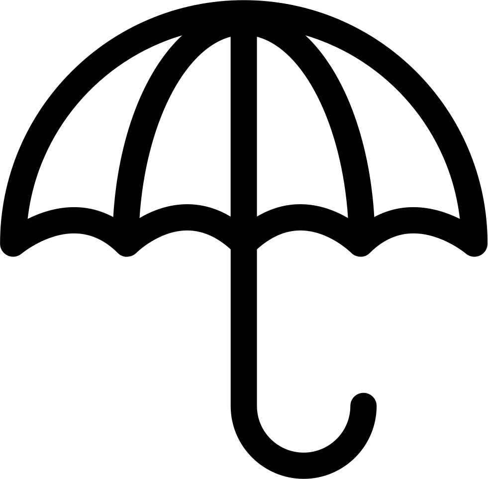 Umbrella Png Outline - Umbrella Png Outline (981x964)