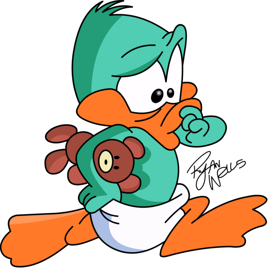 Baby Plucky Duck - Baby Plucky Duck (895x892)