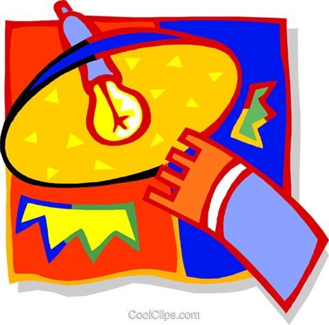 Hand Changing A Light Bulb Royalty Free Vector Clip - Hand Changing A Light Bulb Royalty Free Vector Clip (480x474)