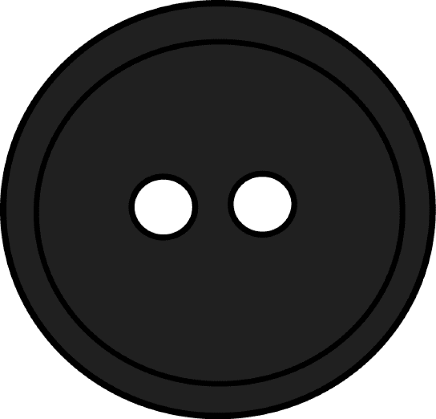 Free Png Download Black Round Button With 2 Hole Clipart - Free Png Download Black Round Button With 2 Hole Clipart (850x816)