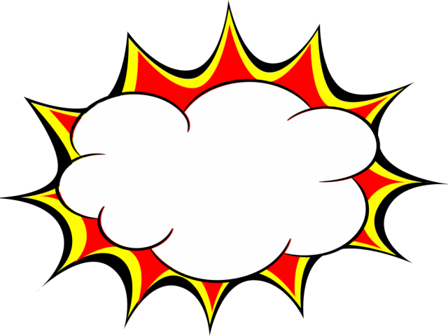 Bullet Hole Clipart Exploded - Bullet Hole Clipart Exploded (640x480)