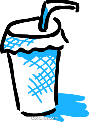 Soft Drink Royalty Free Vector Clip Art Illustration - Soft Drink Royalty Free Vector Clip Art Illustration (350x480)