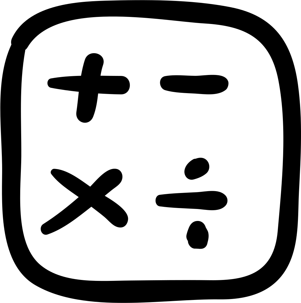Calculator Clipart Scientific Calculator - Calculator Clipart Scientific Calculator (981x986)