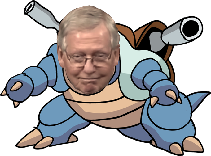 "democrats Cower In Fear As Mitch Mcconnell Finally - "democrats Cower In Fear As Mitch Mcconnell Finally (681x505)