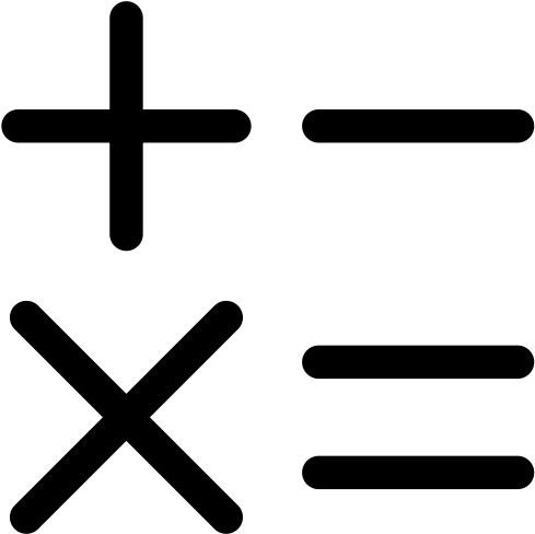 Calculator Svg Vector Icon - Calculator Svg Vector Icon (512x487)