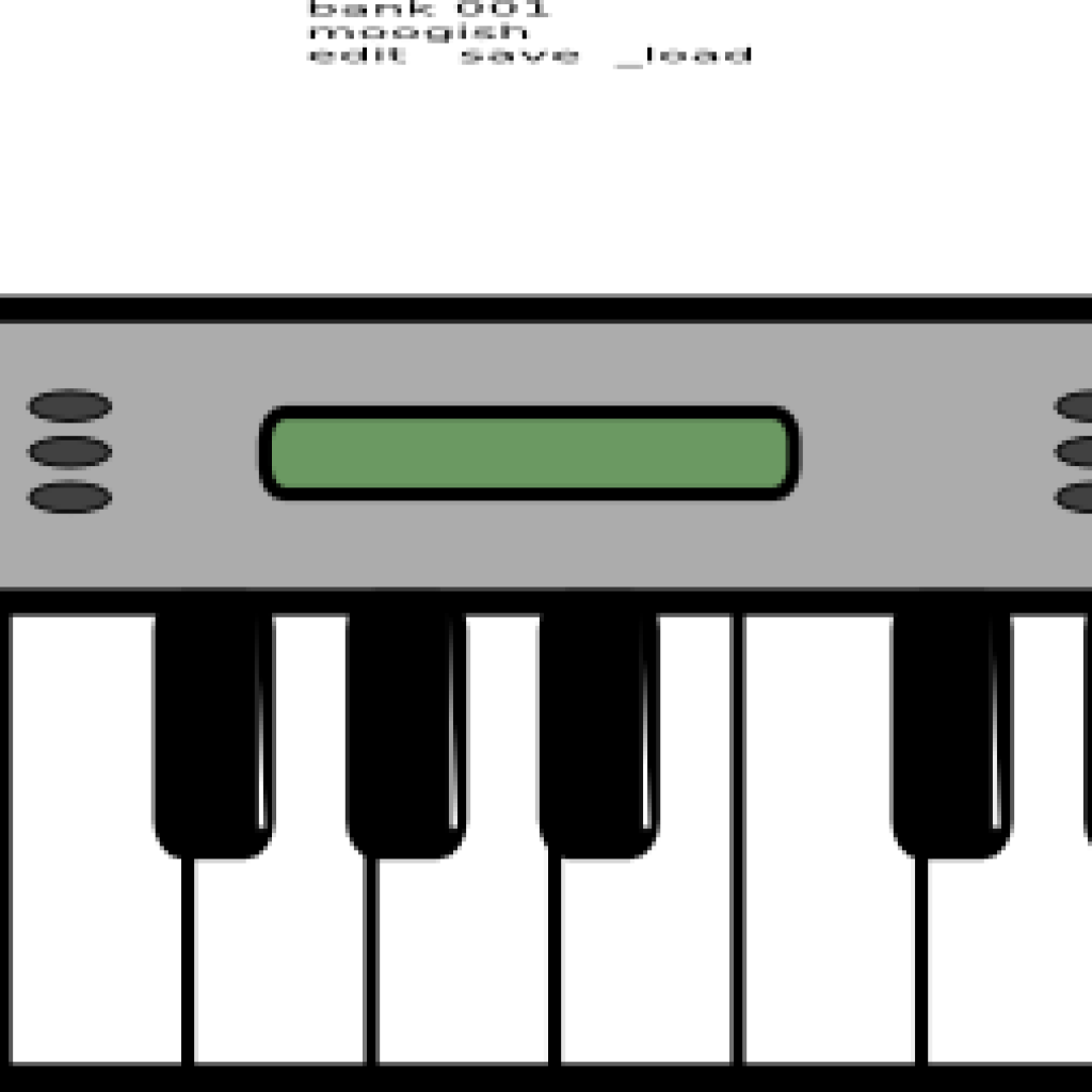 Keyboard Clipart Electronic Keyboard Clipart Clip Art - Keyboard Clipart Electronic Keyboard Clipart Clip Art (1024x1024)